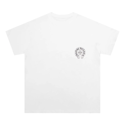Chrome Hearts Miami Exclusive T-shirt White/Black 02