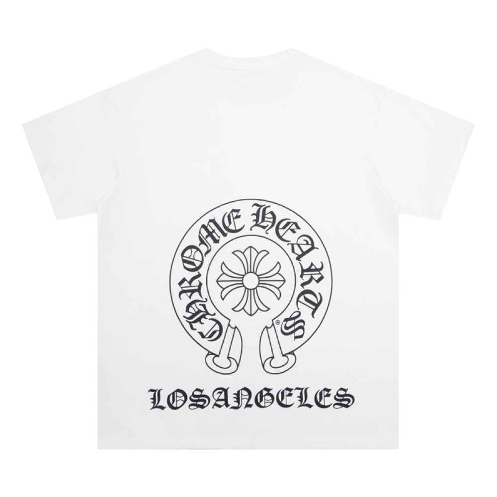 Coco Shoes Chrome Hearts Miami Exclusive T-shirt White/Black - Cocoshoesvip.net