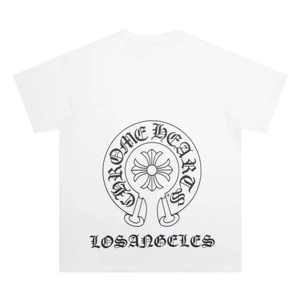 Coco Shoes Chrome Hearts Miami Exclusive T-shirt White/Black - Cocoshoesvip.net