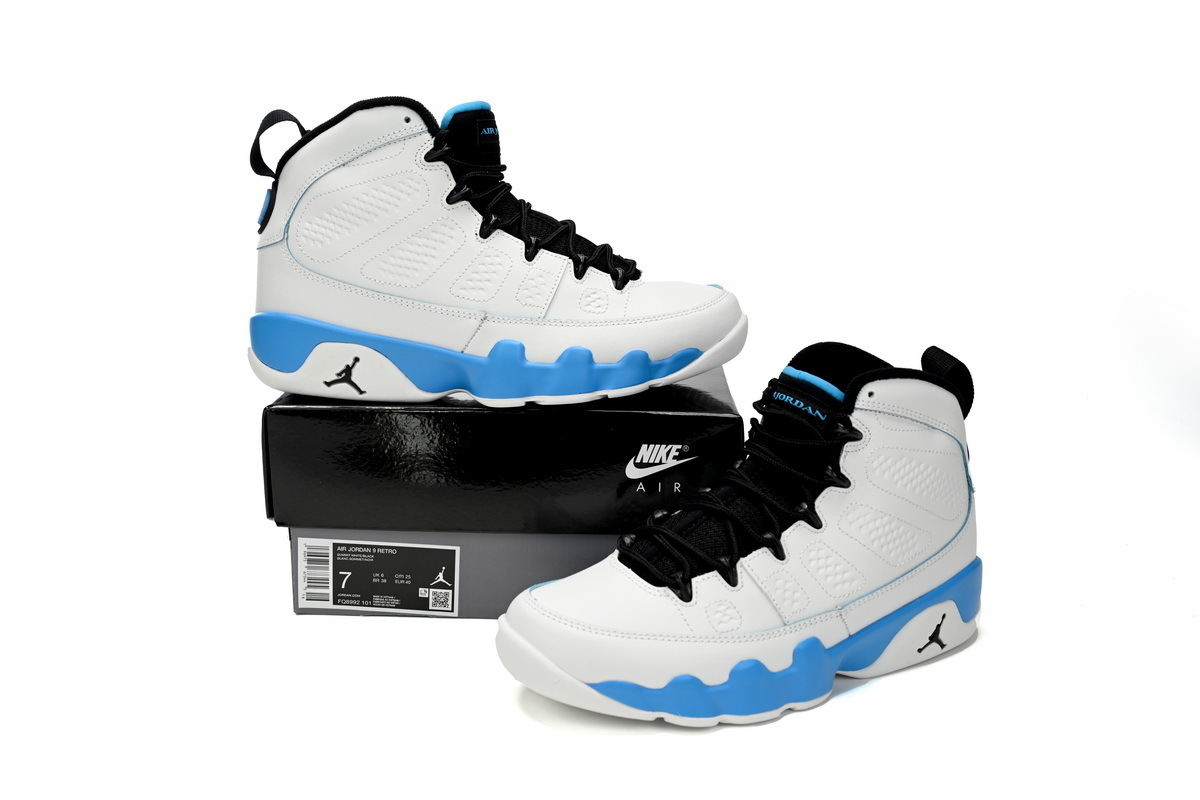 Coco Shoes Jordan 9 Retro Powder Blue (2024) FQ8992-101 - Cocoshoesvip.net