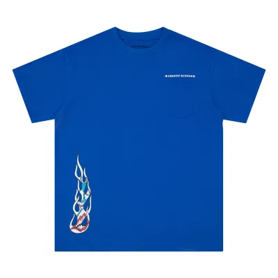Chrome Hearts Matty Boy Space T-shirt Blue 01