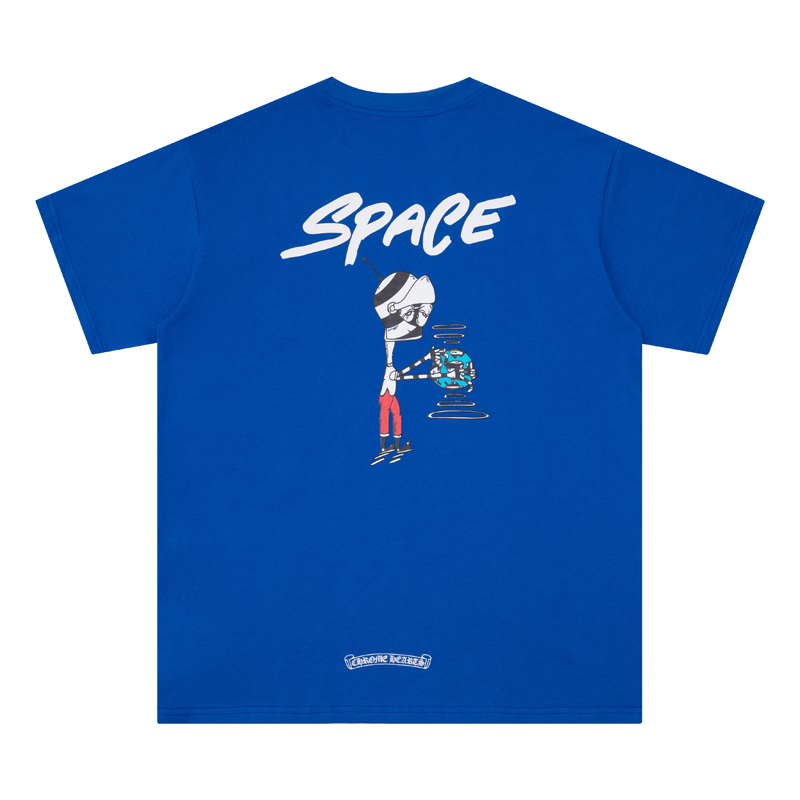 Coco Shoes Chrome Hearts Matty Boy Space T-shirt Blue - Cocoshoesvip.net