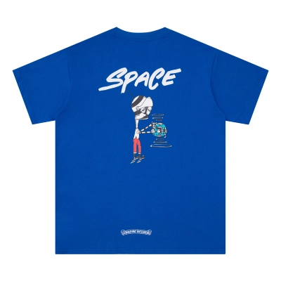 Coco Shoes Chrome Hearts Matty Boy Space T-shirt Blue 02