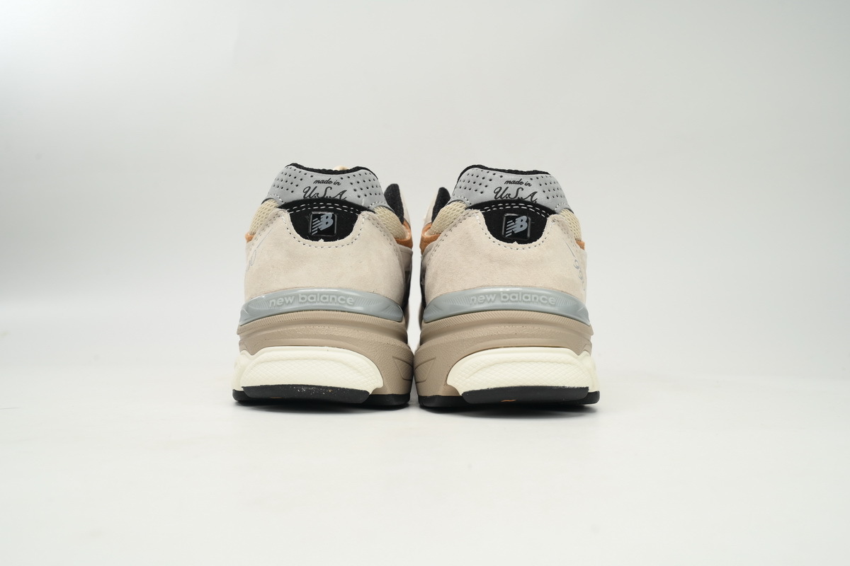 Coco Shoes New Balance 990 Black And White Orange M990GD3 - Cocoshoesvip.net