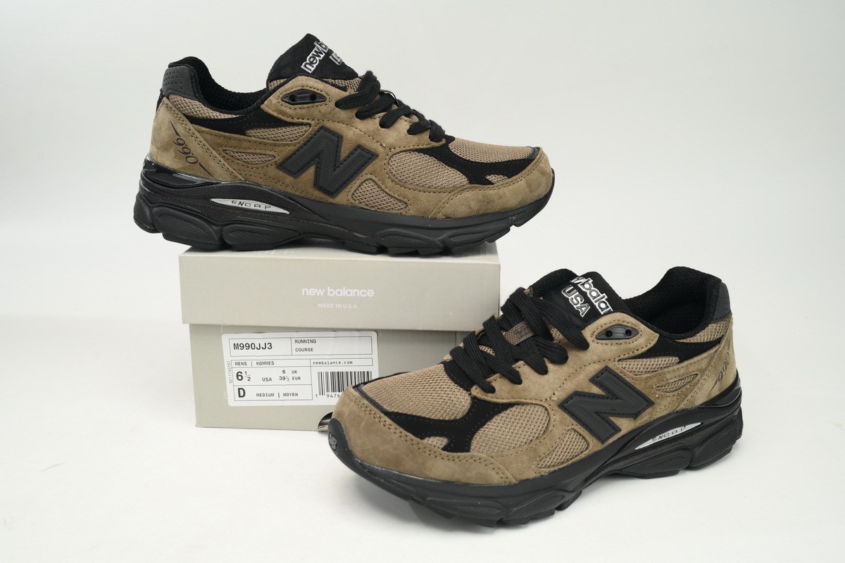Coco Shoes New Balance 990 Black Brown M990JJ3 - Cocoshoesvip.net