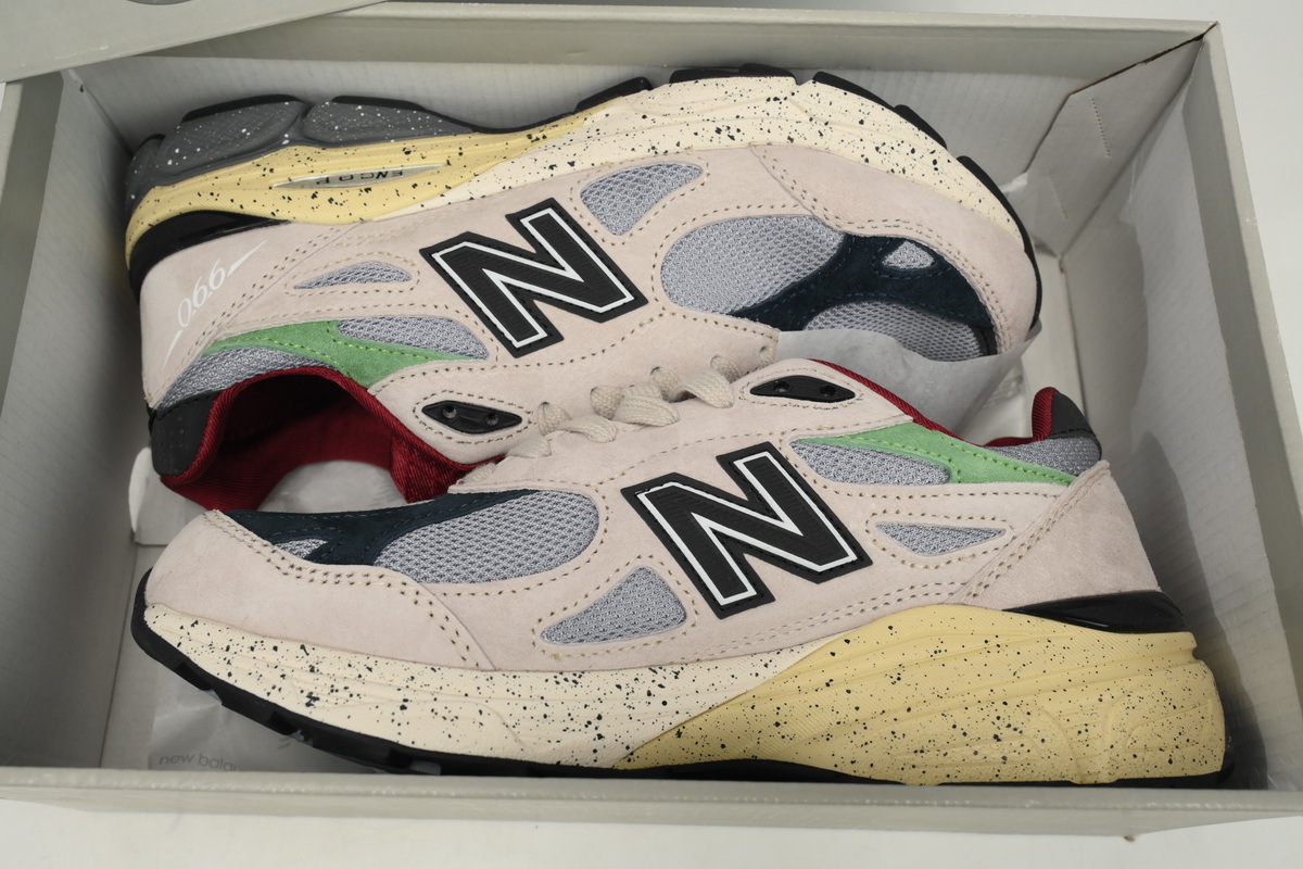 Coco Shoes New Balance 990 Pink Green M990GA3 - Cocoshoesvip.net
