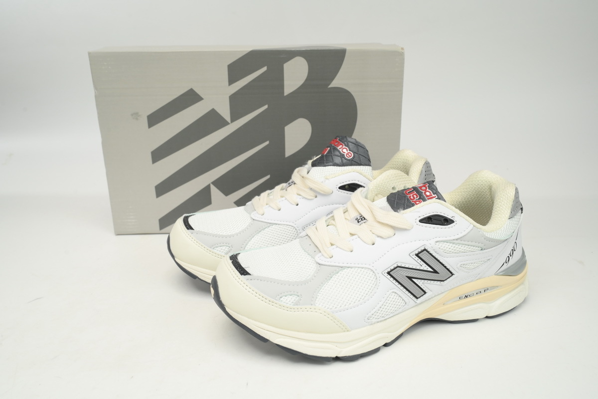 Coco Shoes New Balance 990 Milky White M990AL3 - Cocoshoesvip.net