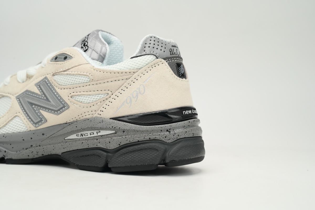 Coco Shoes New Balance 990 Lnkjet Milk White M990BY3 - Cocoshoesvip.net