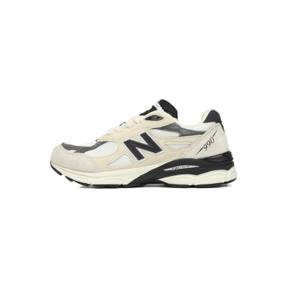 Coco Shoes New Balance 990 Milk White Black M990AD3 01