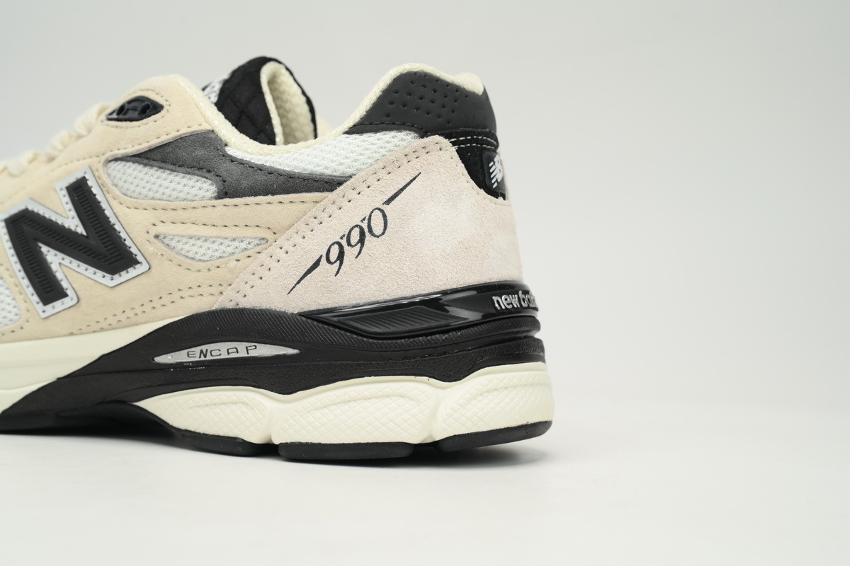 Coco Shoes New Balance 990 Milk White Black M990AD3 - Cocoshoesvip.net