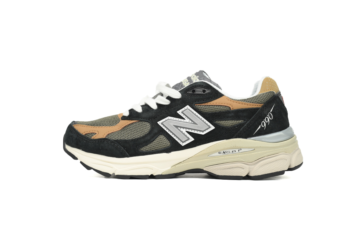 Coco Shoes New Balance 990 Black And Yellow M990BB3 - Cocoshoesvip.net