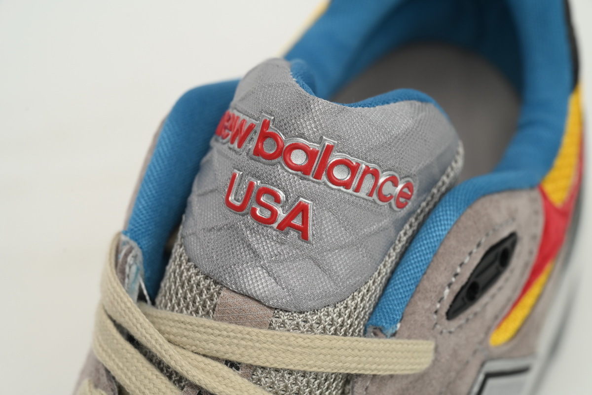 Coco Shoes New Balance 990 Red Yellow And Blue M990TS3 - Cocoshoesvip.net