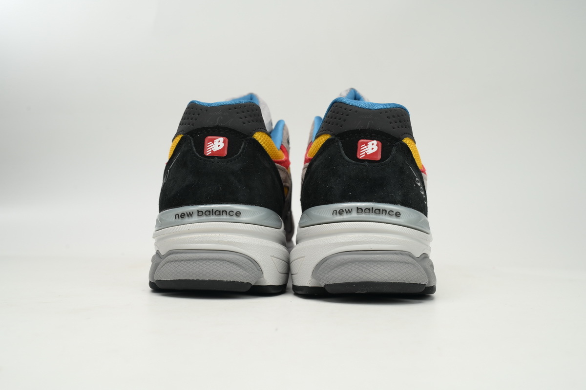 Coco Shoes New Balance 990 Red Yellow And Blue M990TS3 - Cocoshoesvip.net