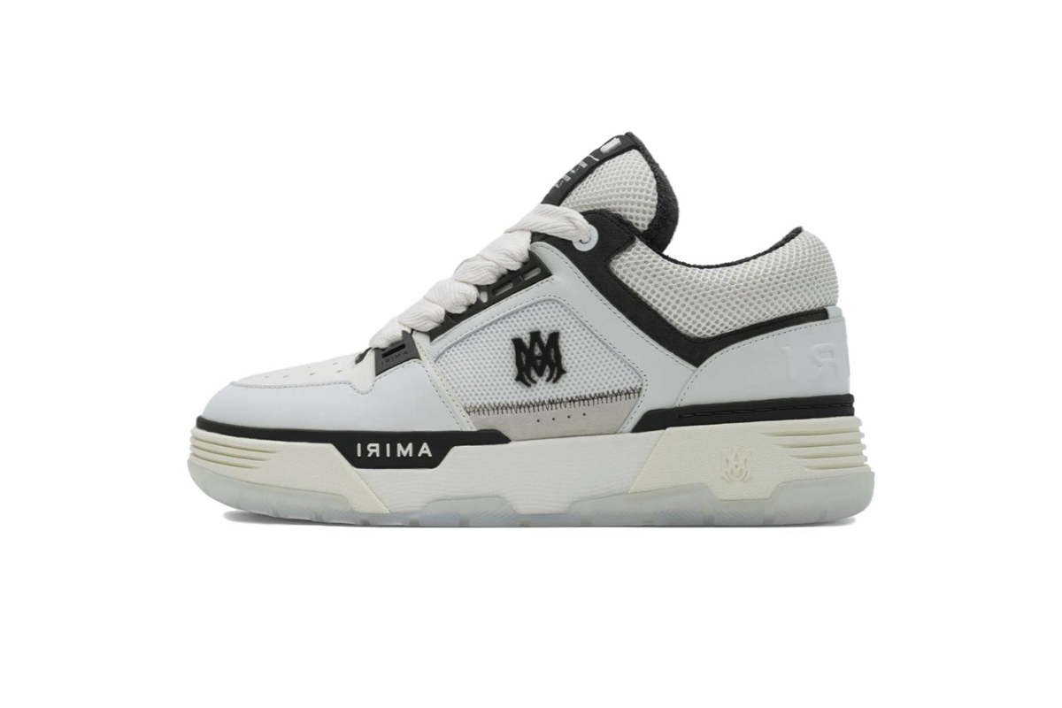 Coco Shoes Amiri MA-1 White Black Grey PS24MFS018-111 - Cocoshoesvip.net