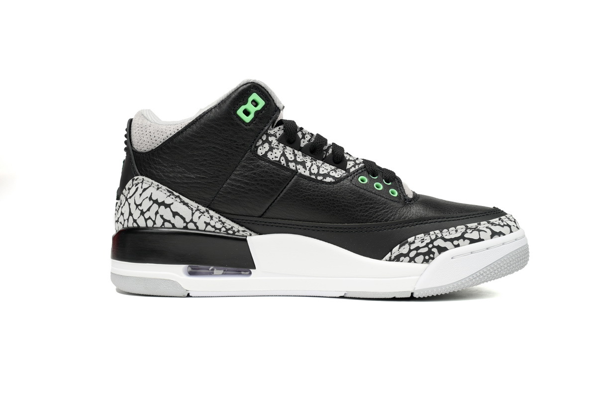 Coco Shoes Jordan 3 Retro Green Glow CT8532-031 - Cocoshoesvip.net