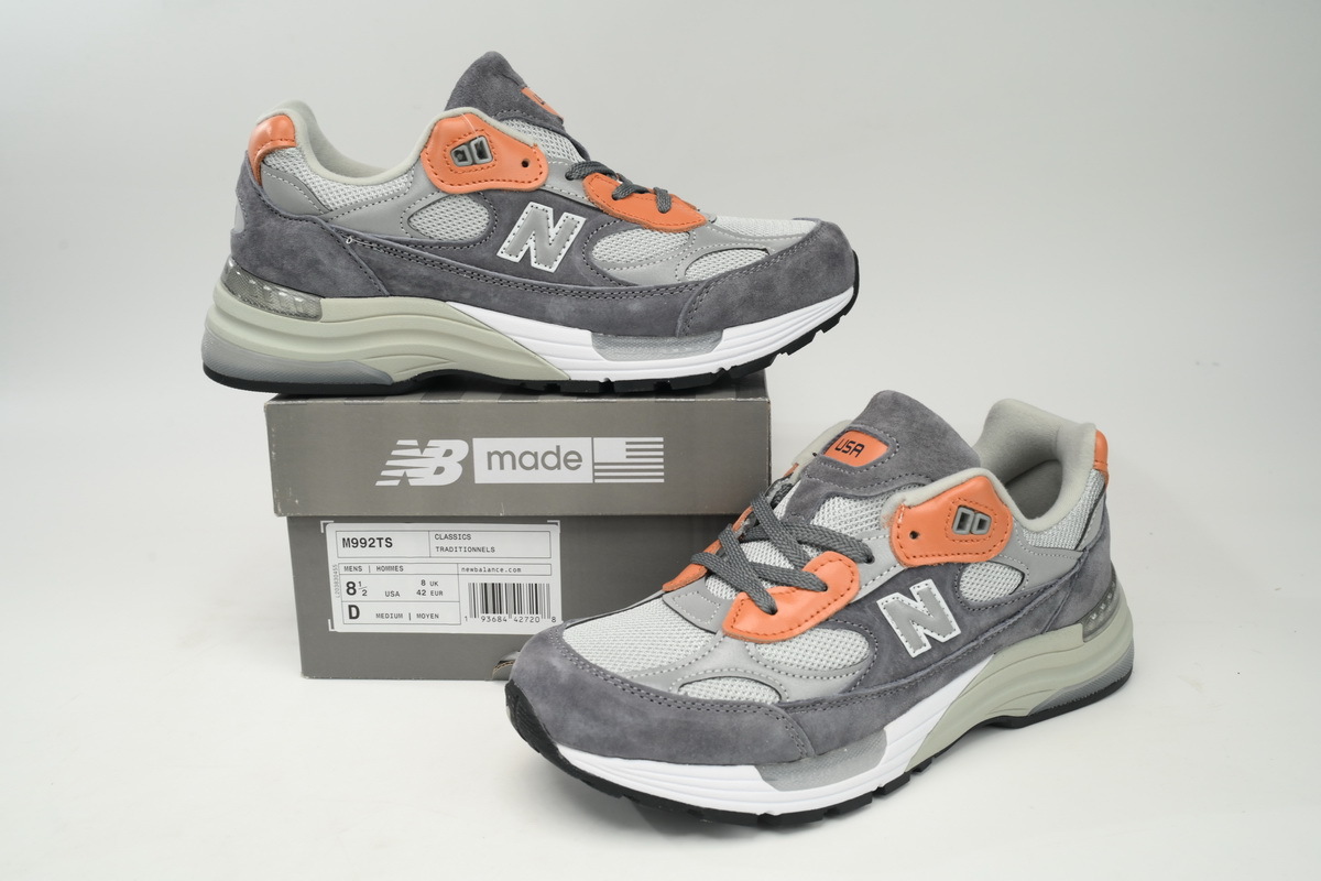 Coco Shoes New Balance 992 Dark Blue Orange M992TS - Cocoshoesvip.net