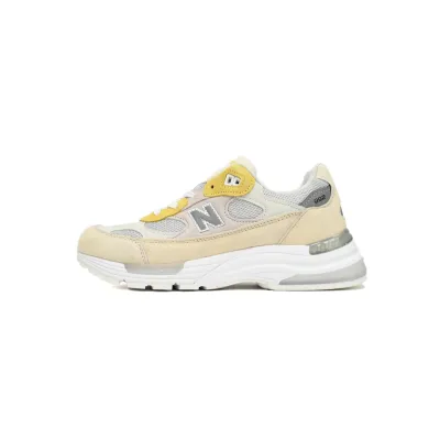 New Balance 992 Gray White Yellow M992PB1 01