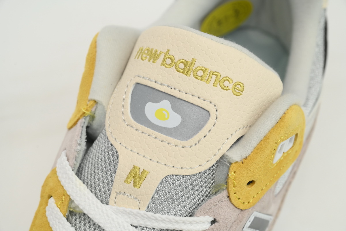 Coco Shoes New Balance 992 Gray White Yellow M992PB1 - Cocoshoesvip.net