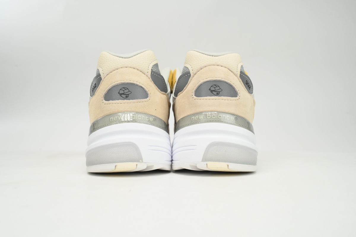 Coco Shoes New Balance 992 Gray White Yellow M992PB1 - Cocoshoesvip.net