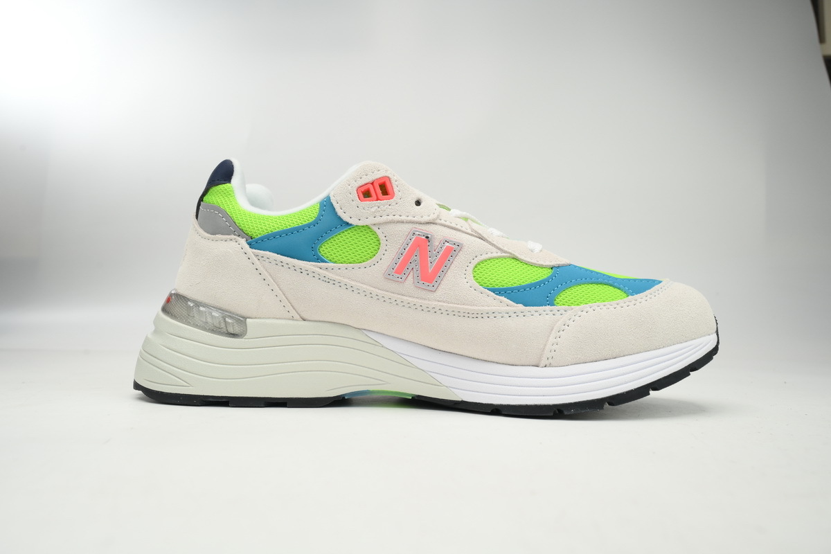 Coco Shoes New Balance 992 White Blue M992DA - Cocoshoesvip.net