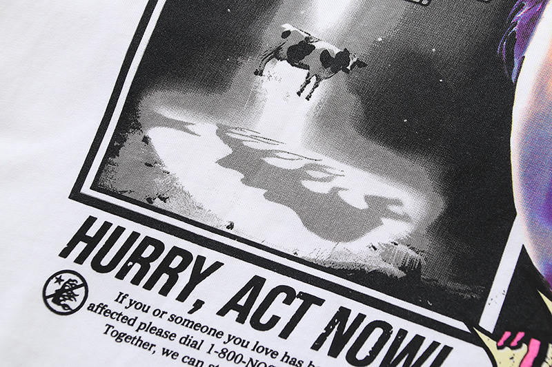 Coco Shoes Hellstar Breaking News T-Shirt White - Cocoshoesvip.net