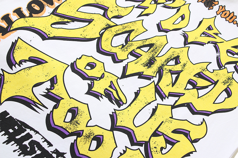 Coco Shoes Hellstar Frankenkid T-shirt White - Cocoshoesvip.net