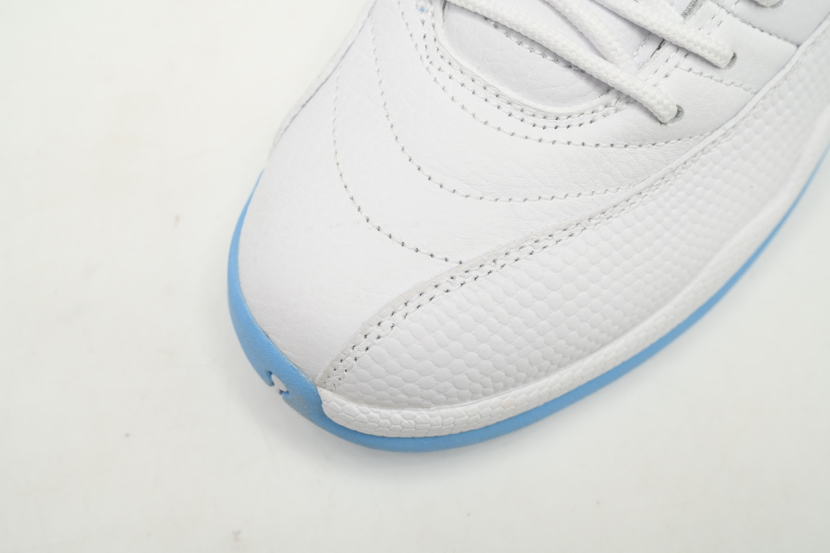 Coco Shoes Jordan 12 Retro White University Blue (2004) 308243-142 - Cocoshoesvip.net