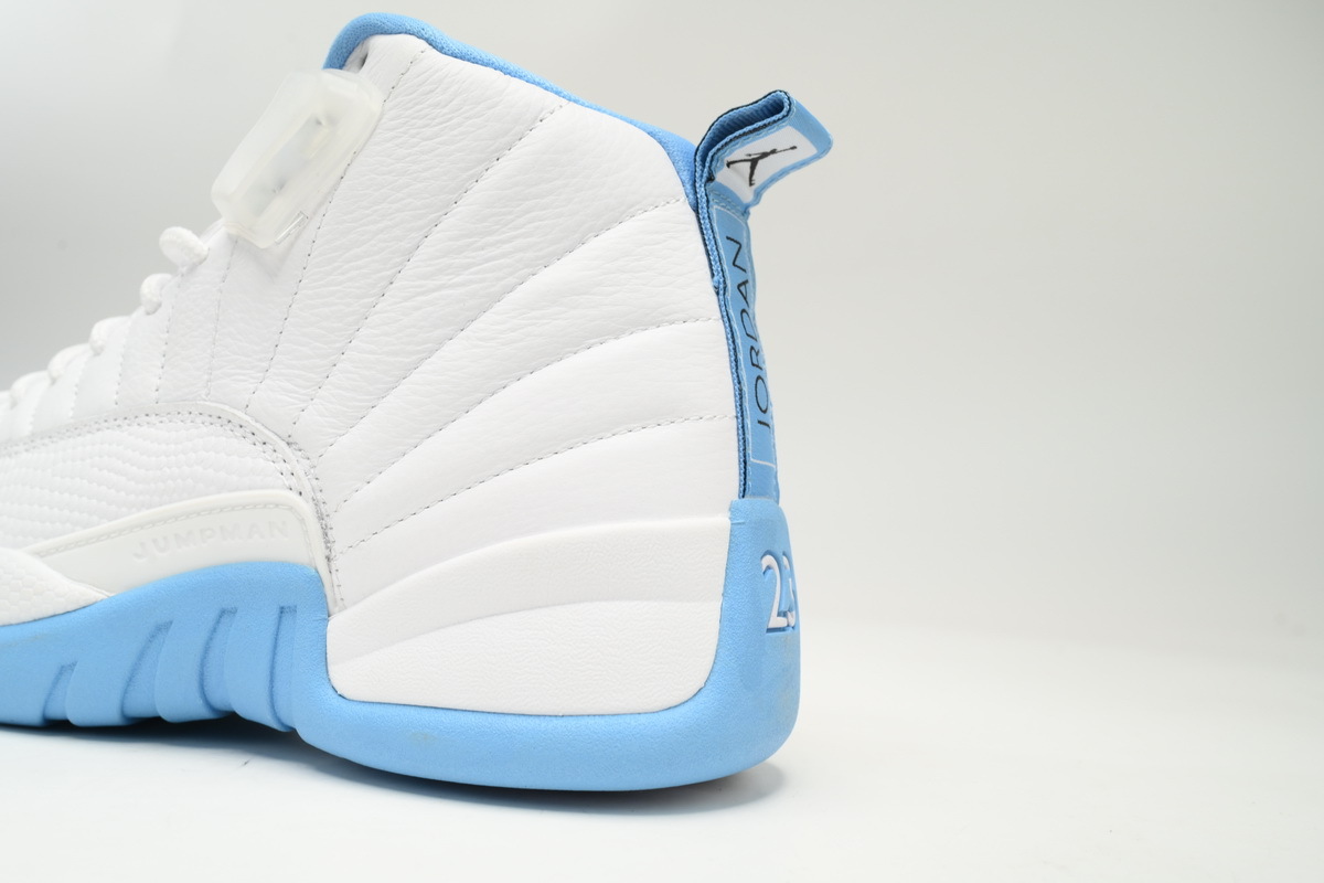 Coco Shoes Jordan 12 Retro White University Blue (2004) 308243-142 - Cocoshoesvip.net