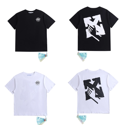 Off-White Hand Arrow Tee White/Black 01