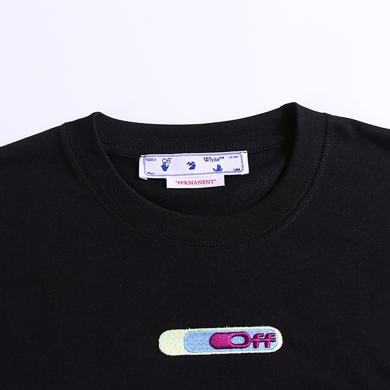 Coco Shoes OFF-WHITE Weed Arrow T-Shirt White/Black - Cocoshoesvip.net