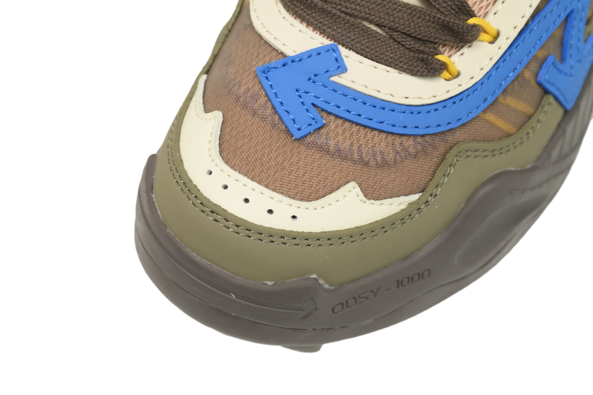 Coco Shoes OFF-WHITE ODSY-1000 Blue Grey OMIA139R21FAB0010945 - Cocoshoesvip.net