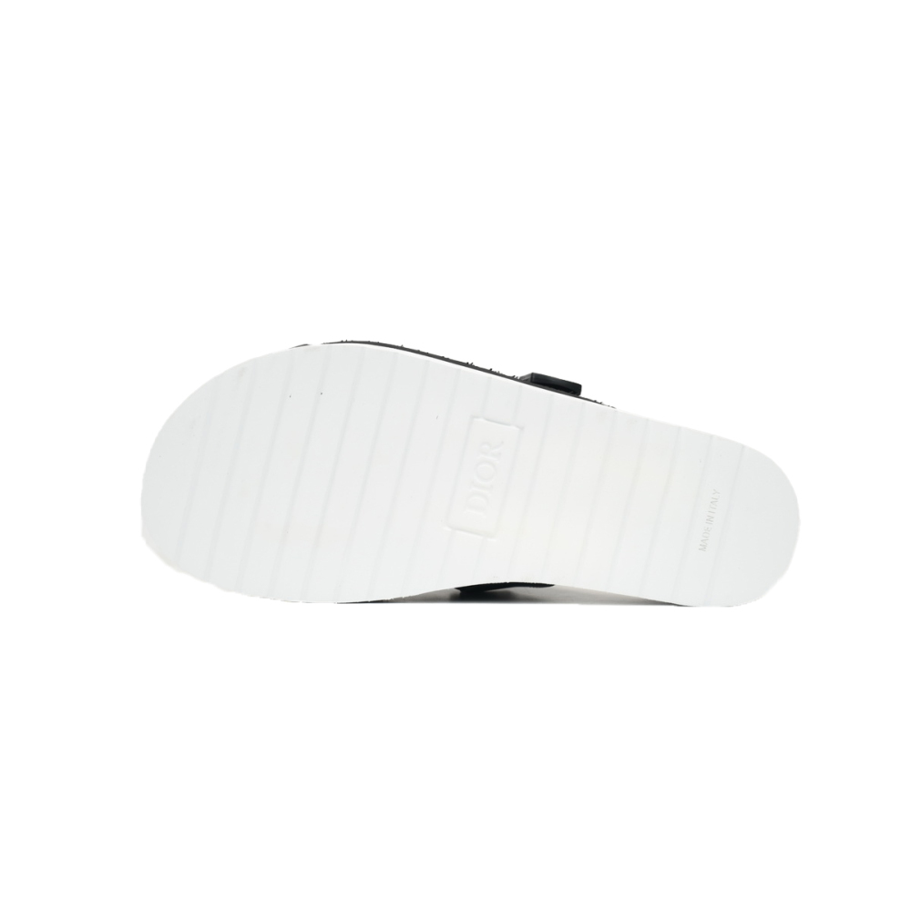 Coco Shoes Dior Alpha Slide Black 3SA081YXV_H969 - Cocoshoesvip.net