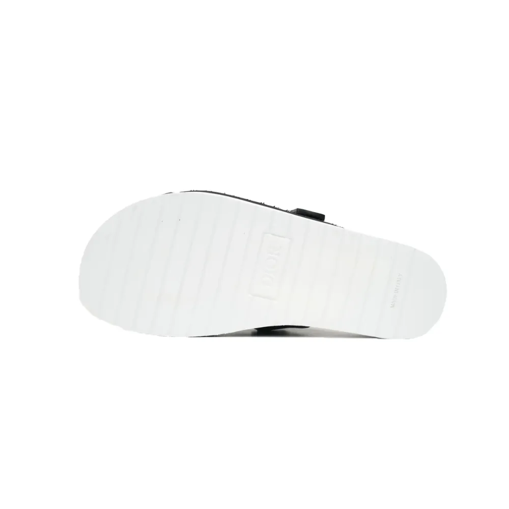 Coco Shoes Dior Alpha Slide Black 3SA081YXV_H969 - Cocoshoesvip.net