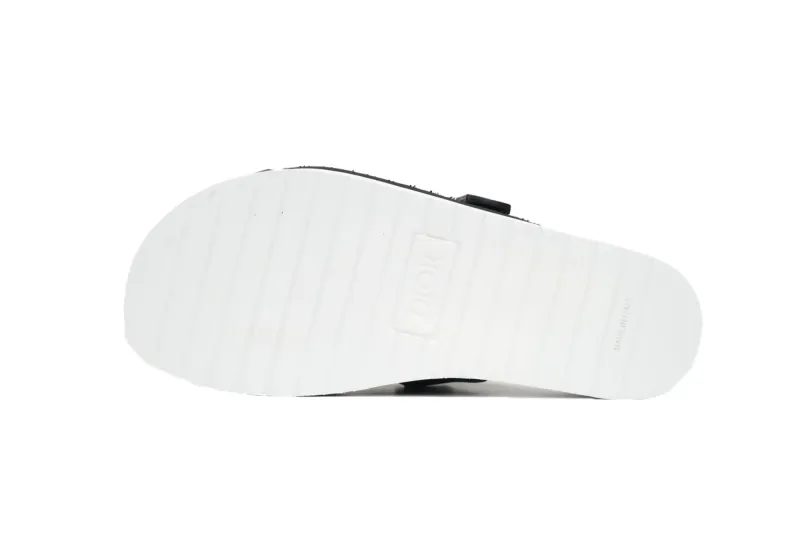 Coco Shoes Dior Alpha Slide Black 3SA081YXV_H969 - Cocoshoesvip.net