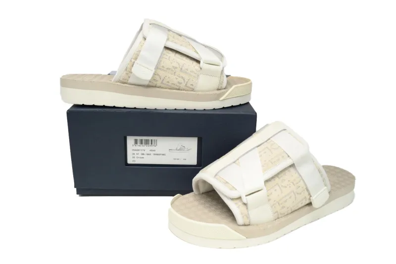 Coco Shoes Dior Alpha oblique All White 3SA081YXV_H060 - Cocoshoesvip.net