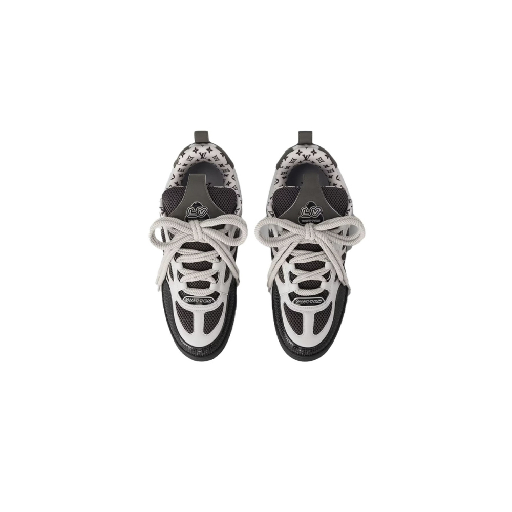 Coco Shoes Louis Vuitton LV Skate Sneaker Grey White 1AC52K - Cocoshoesvip.net