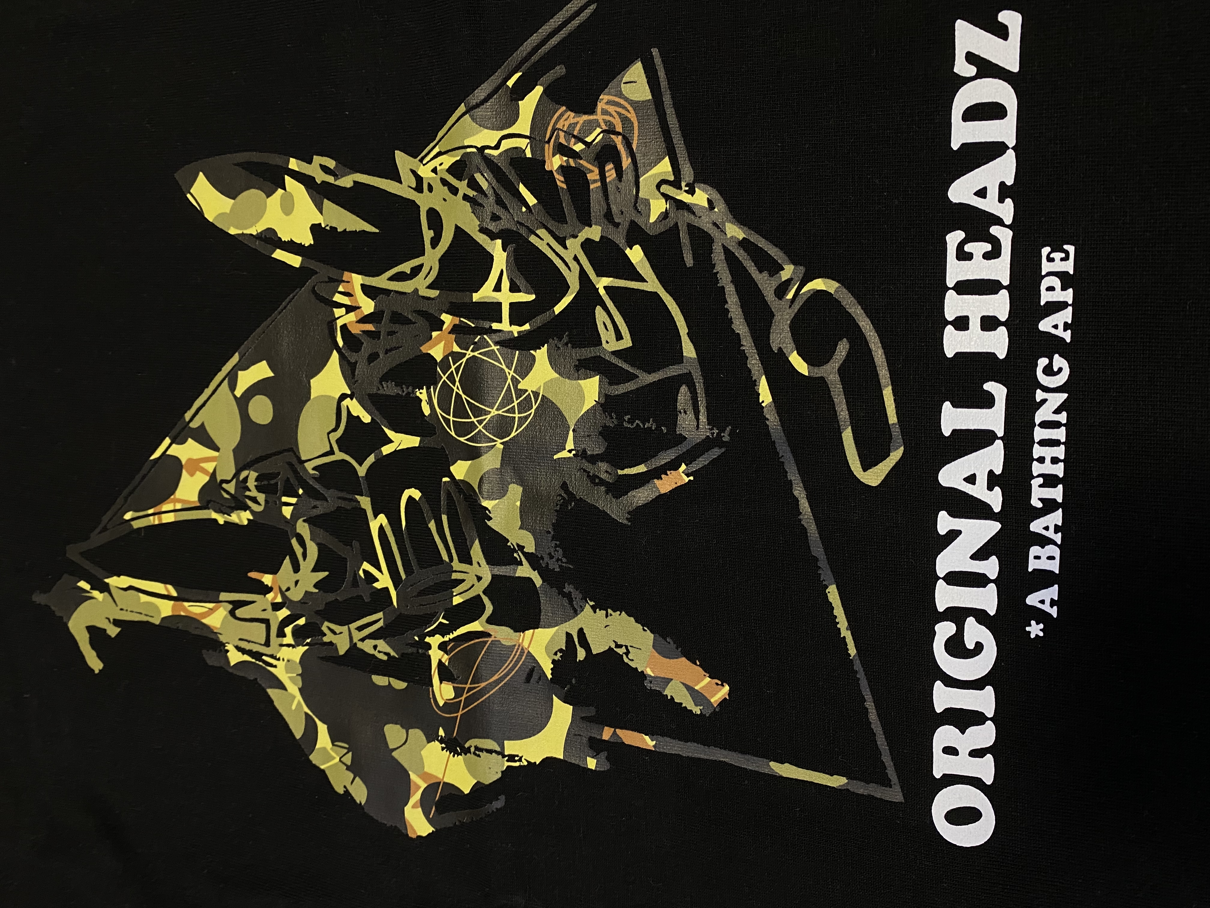 Coco Shoes BAPE x UNKLE POINTMAN Logo T-shirt White/Black - Cocoshoesvip.net