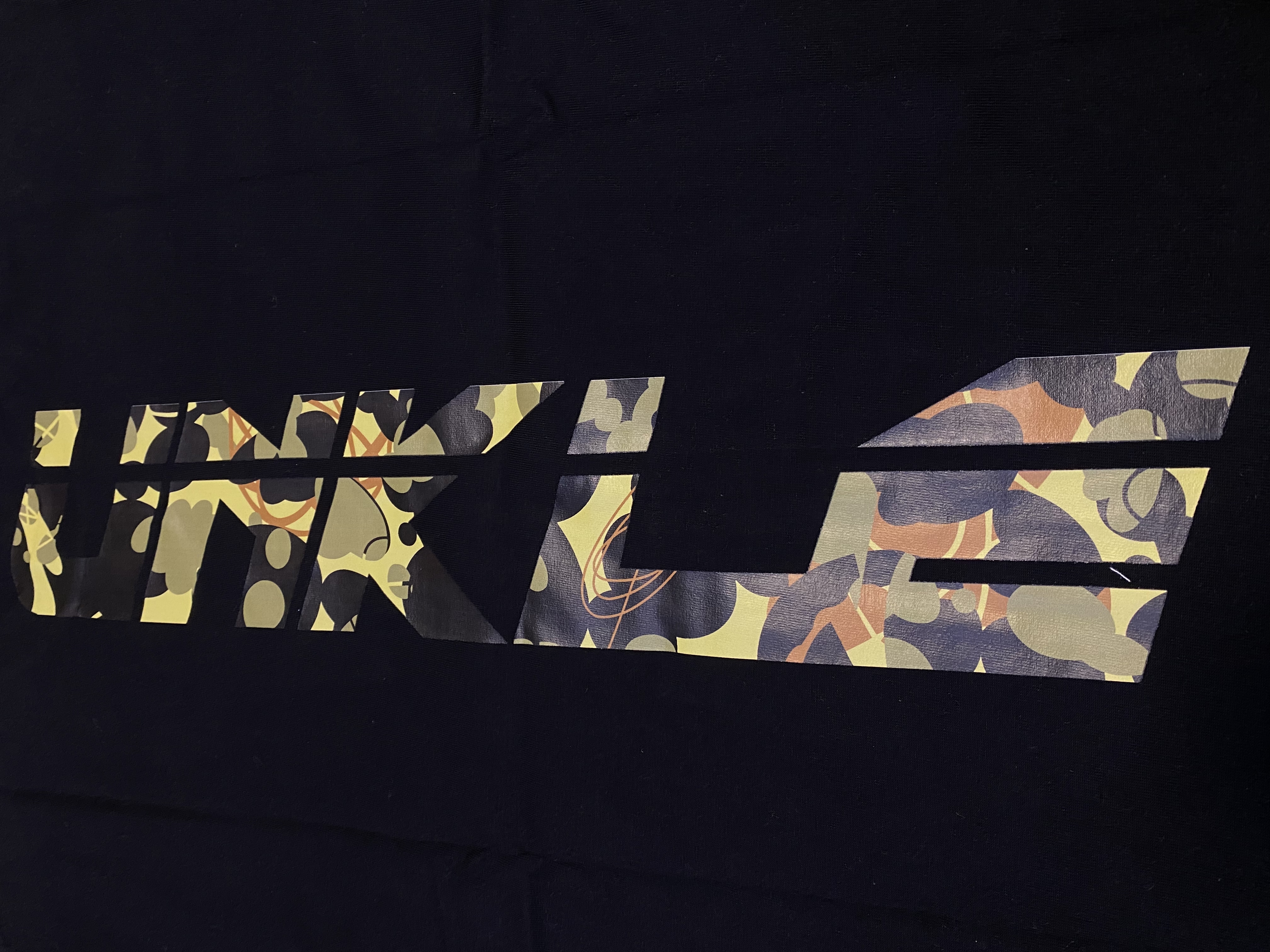 Coco Shoes BAPE x UNKLE POINTMAN Logo T-shirt White/Black - Cocoshoesvip.net