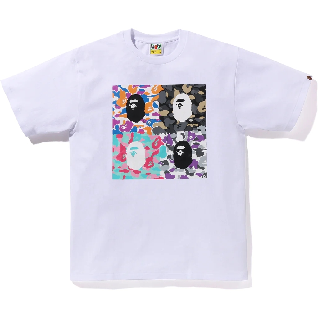 Coco Shoes BAPE US Limited Collection T-shirt White/Black - Cocoshoesvip.net