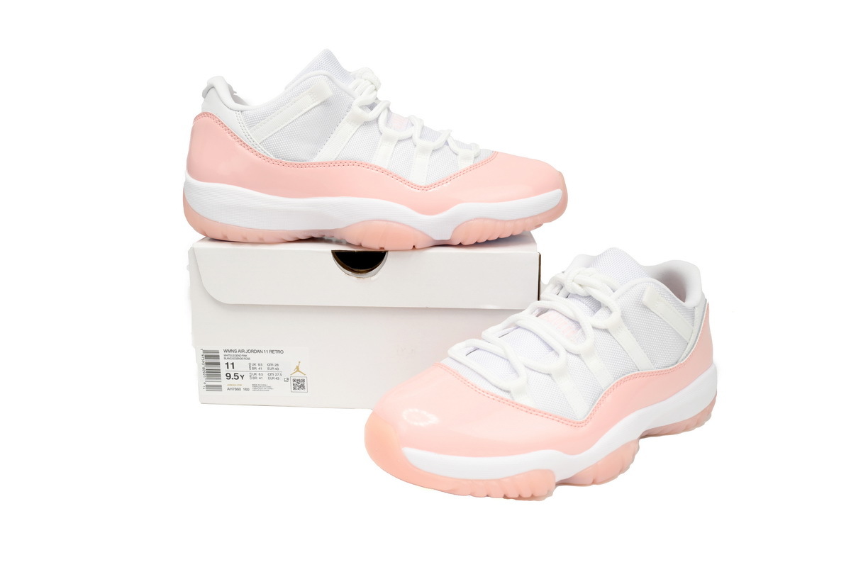 Coco Shoes Air Jordan 11 Retro Low Legend Pink AH7860-160 - Cocoshoesvip.net