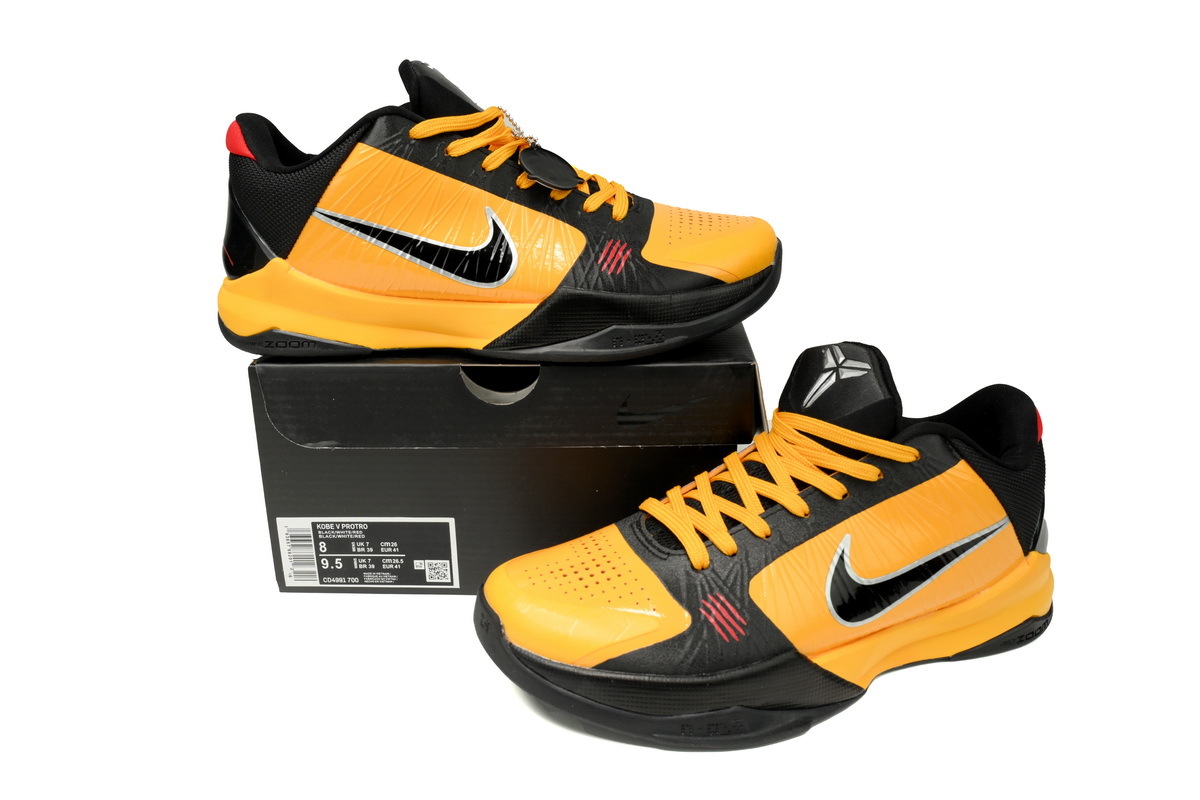 Coco Shoes Nike Kobe 5 Protro Bruce Lee CD4991-700 - Cocoshoesvip.net