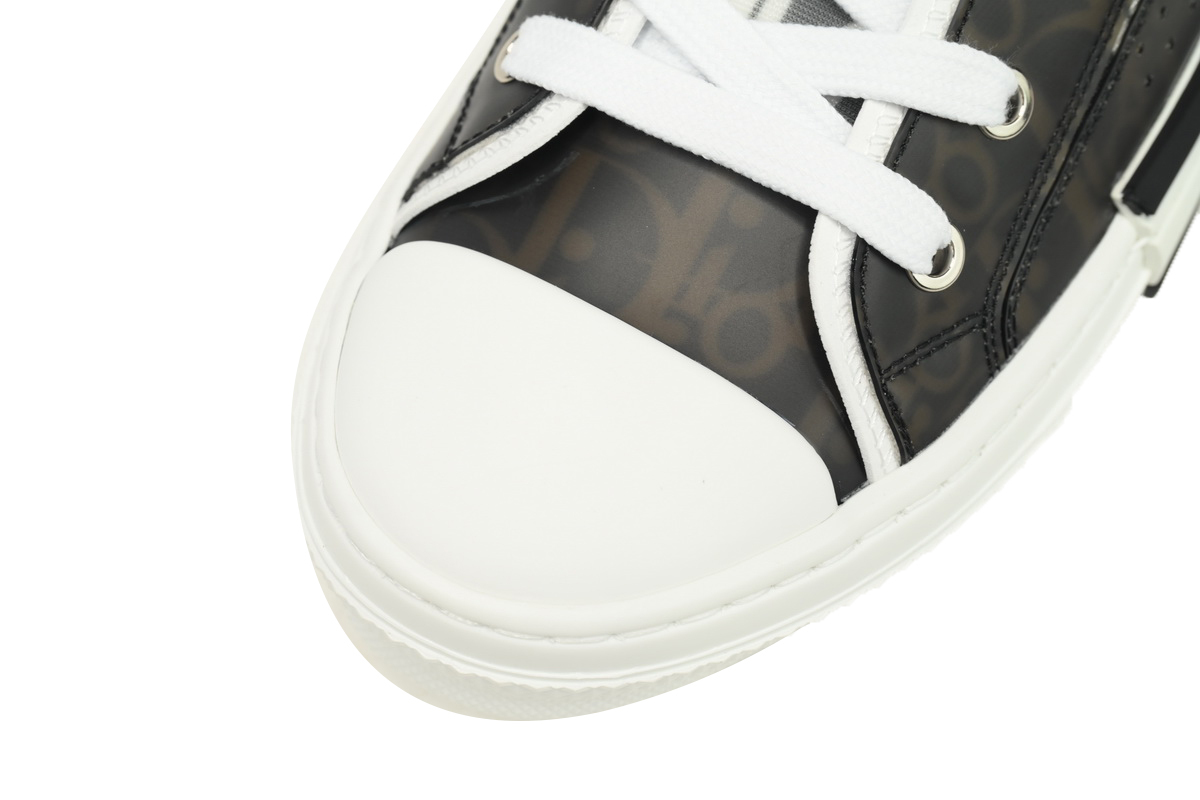 Coco Shoes Dior B23 High Black White Oblique 3SH118YJP_H961 - Cocoshoesvip.net