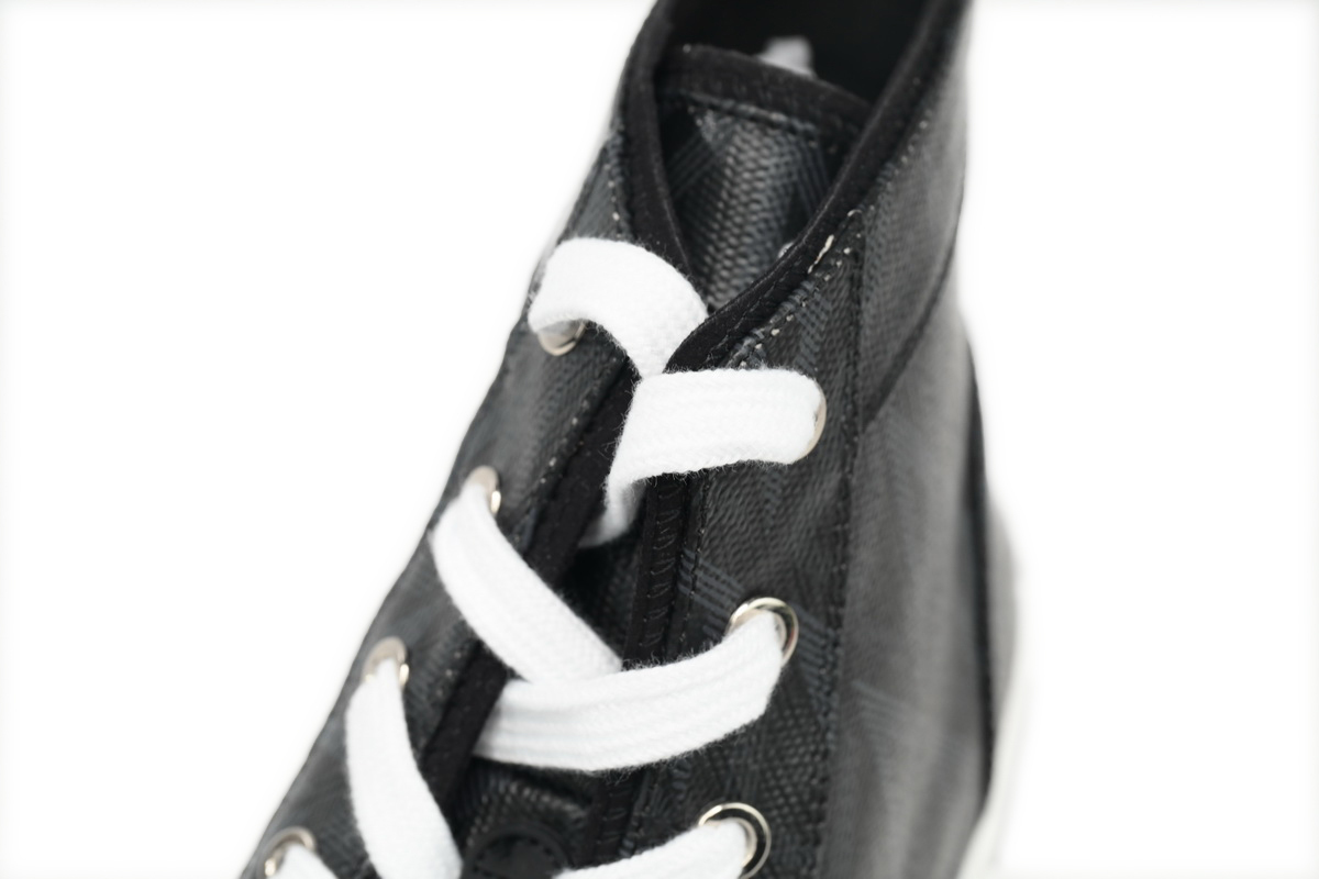 Coco Shoes Dior B23 High Top Black CD Diamond Canvas 3SH118ZPP_H900 - Cocoshoesvip.net