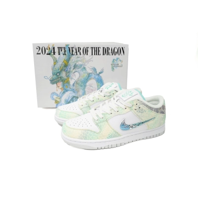 Coco Shoes Nike SB Dunk Low Crown Prince Ao Bingsan DV0831-101 (Limited customized) 02