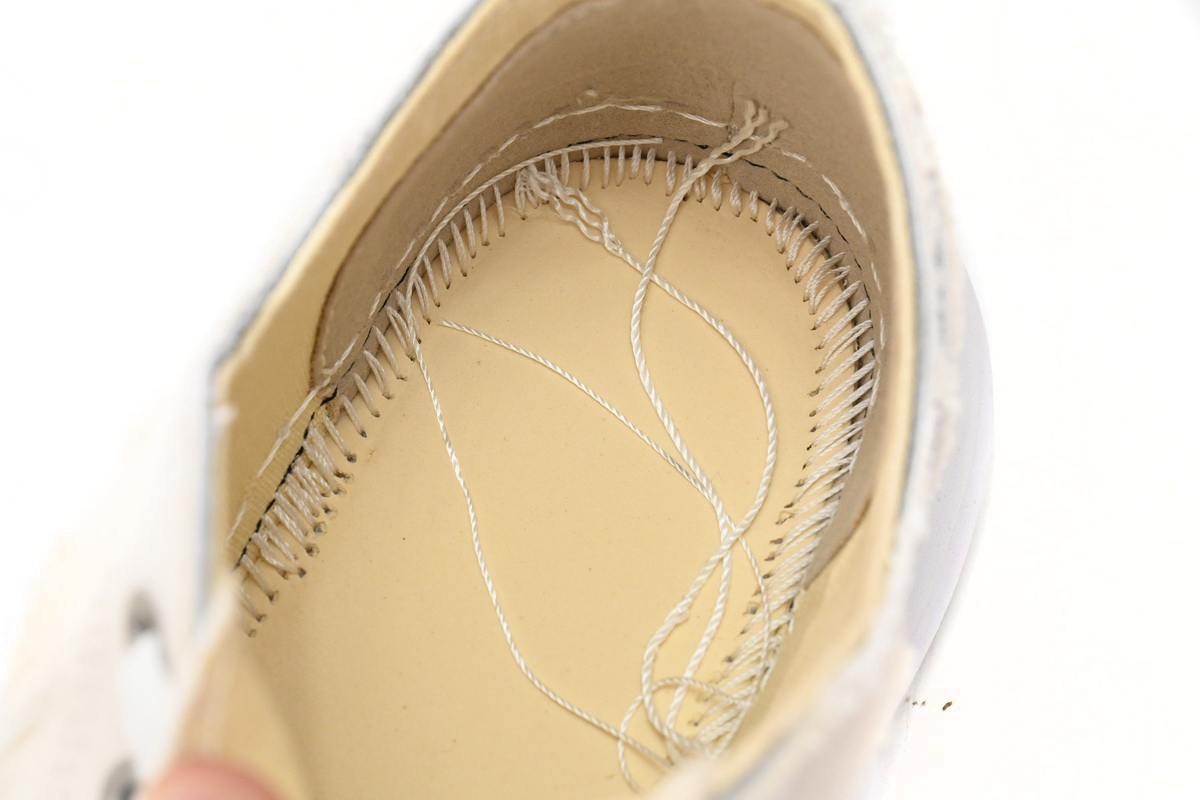 Coco Shoes Maison Mihara Yasuhiro White And Black Stripes NO.783 - Cocoshoesvip.net