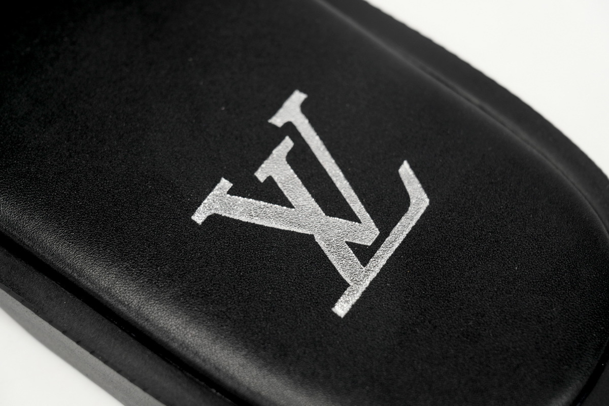 Coco Shoes Louis Vuitton Oasis Black Leather Surface 1ACHJ6 - Cocoshoesvip.net