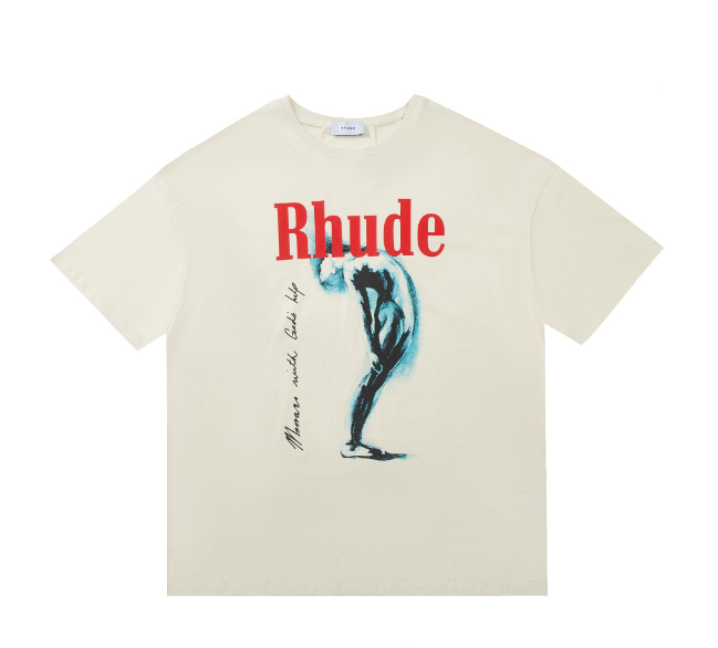 Coco Shoes Rhude God Help Me T-Shirt Vtg White - Cocoshoesvip.net