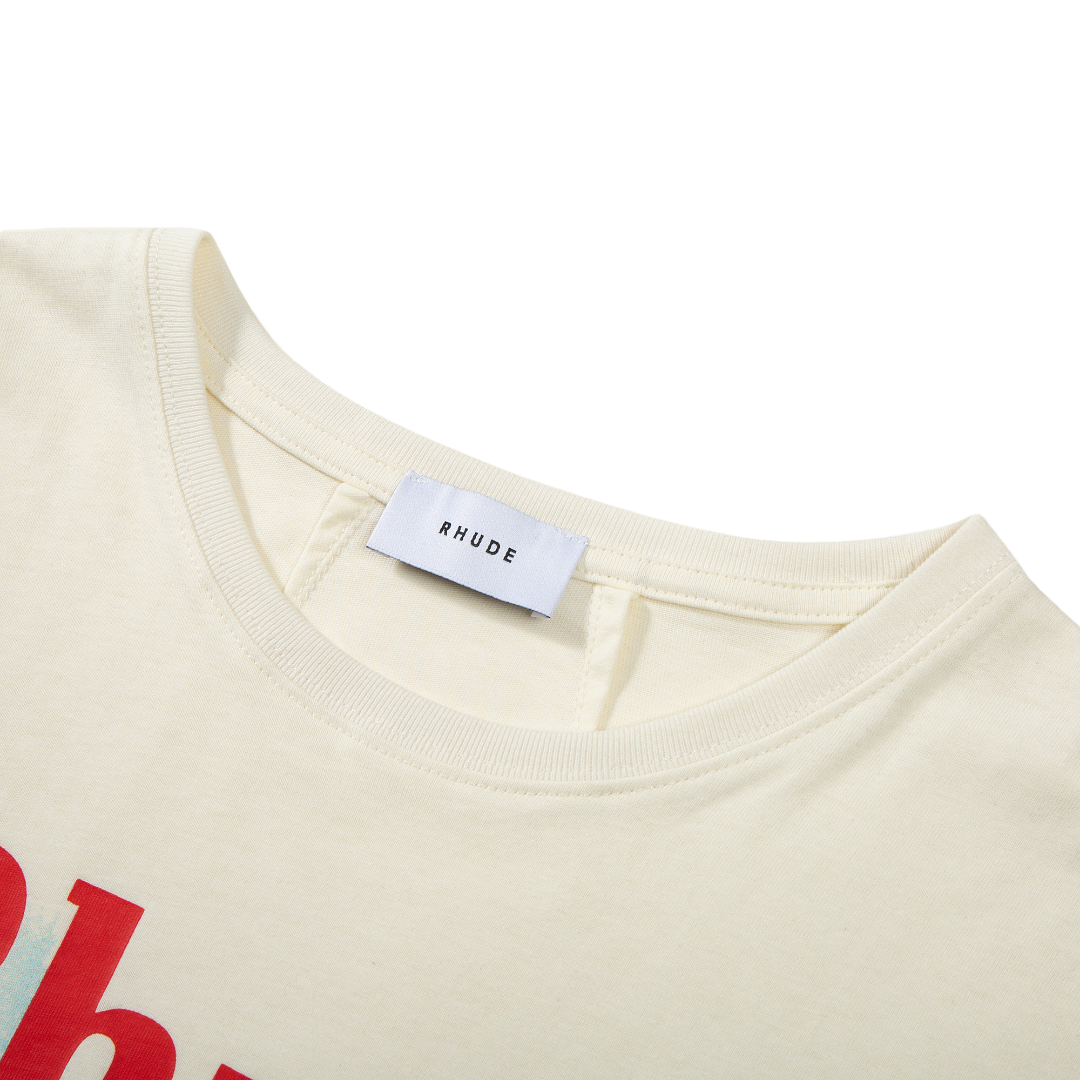 Coco Shoes Rhude God Help Me T-Shirt Vtg White - Cocoshoesvip.net