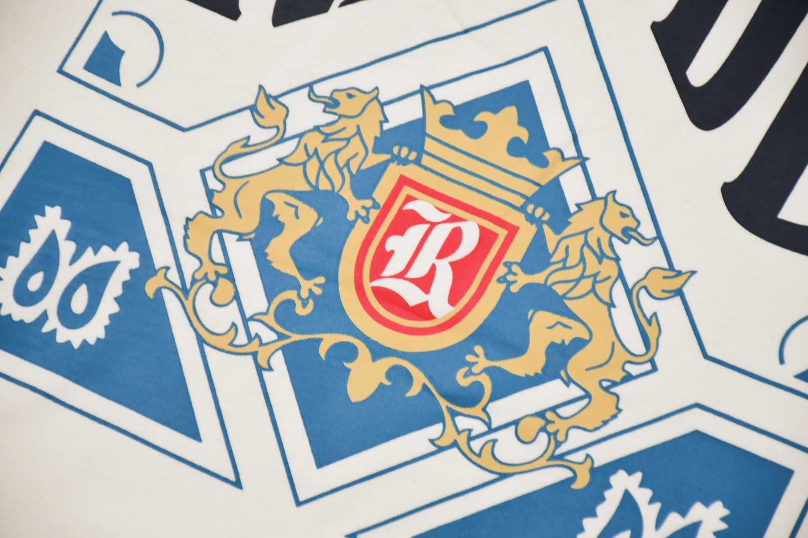 Coco Shoes Rhude Card T-Shirt Vintage White - Cocoshoesvip.net