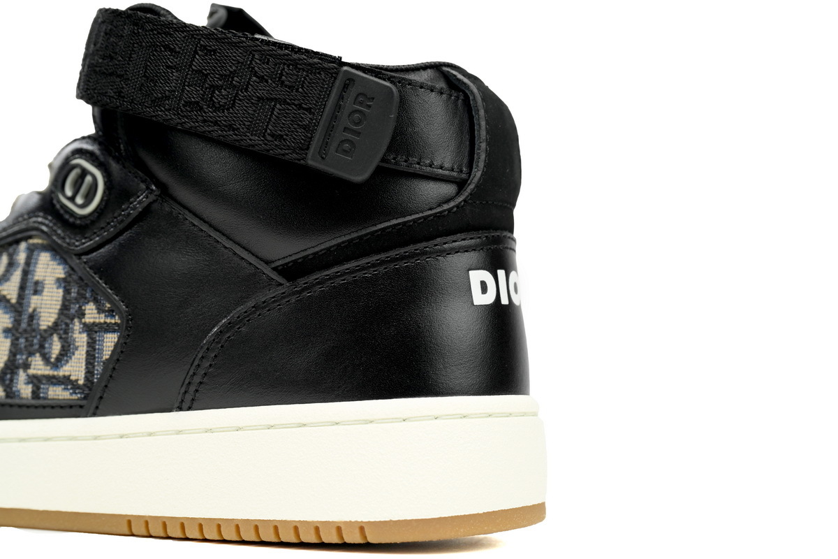 Coco Shoes Dior B27 High Black Beige 3SH132ZIR_H965 - Cocoshoesvip.net